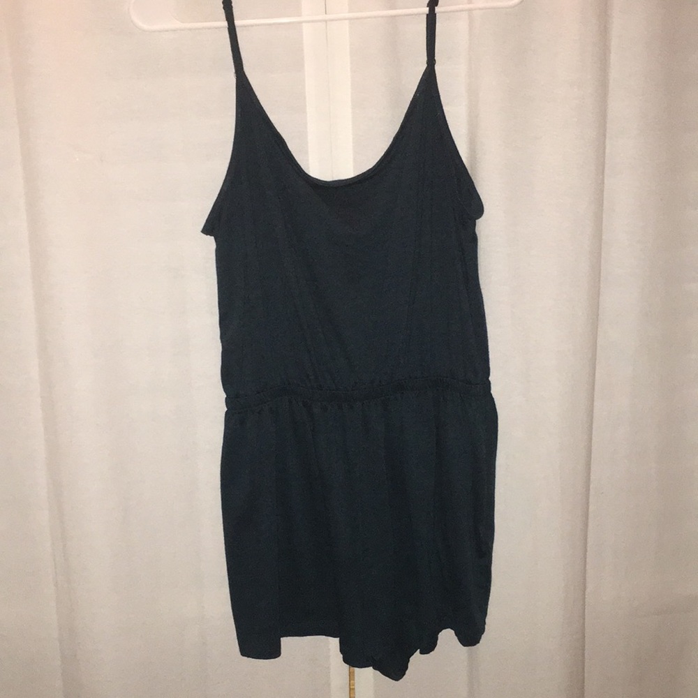 blue/green romper